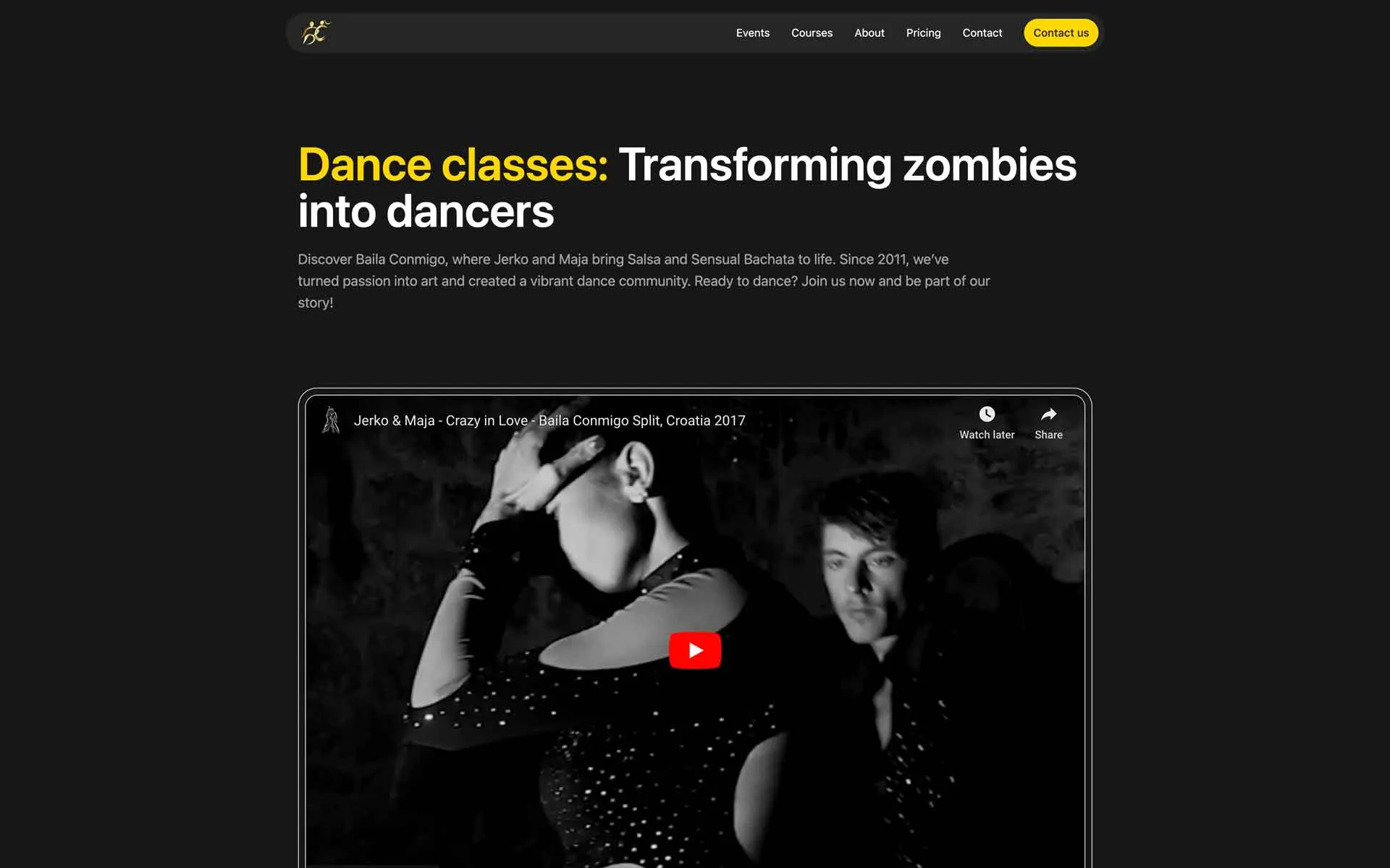 bailaconmigo screenshot